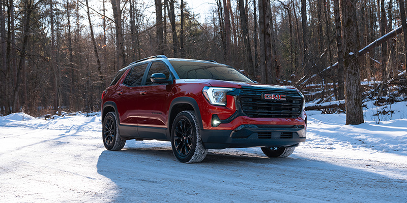 2025 GMC Terrain in snow
