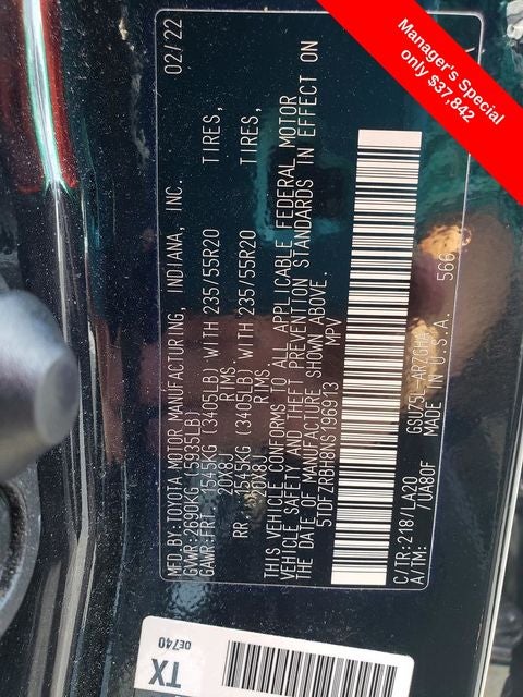 2022 Toyota Highlander Platinum