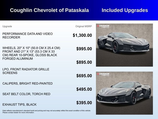 2025 Chevrolet Corvette 1LZ