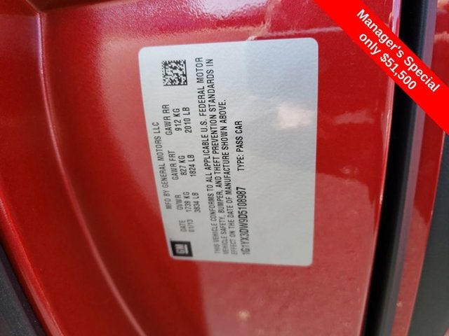 2013 Chevrolet Corvette Grand Sport 4LT