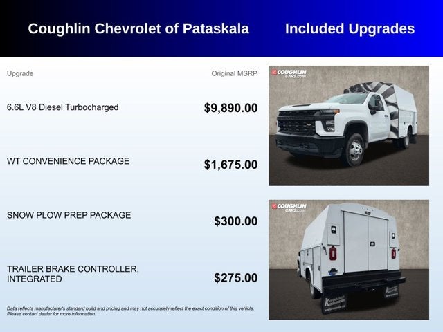 2021 Chevrolet Silverado 3500HD CC Work Truck