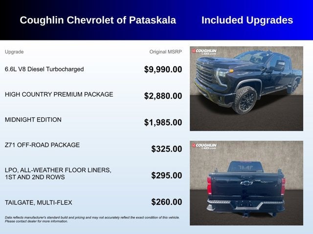 2025 Chevrolet Silverado 3500HD High Country