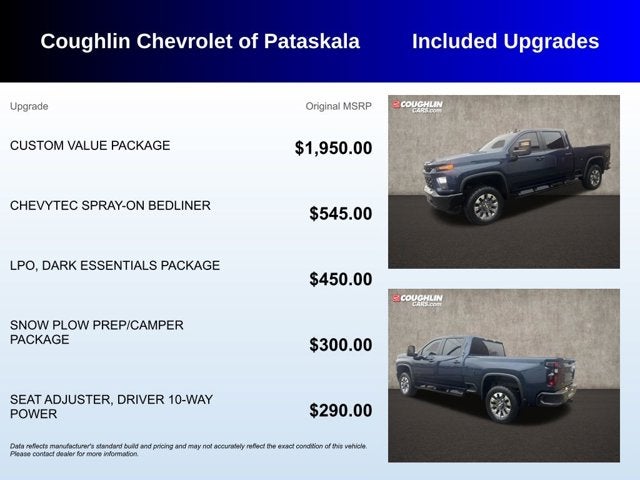 2023 Chevrolet Silverado 2500HD 4WD Crew Cab 159" Custom