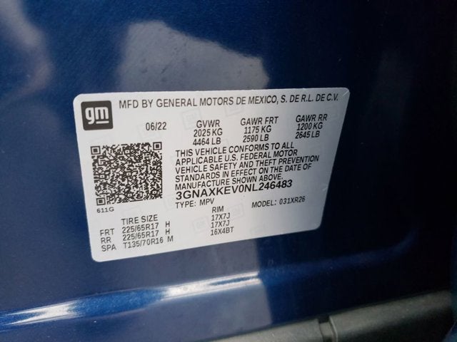 2022 Chevrolet Equinox LT