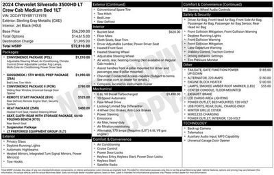 2024 Chevrolet Silverado 3500HD LT