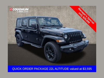2021 Jeep Wrangler Unlimited Sahara Altitude