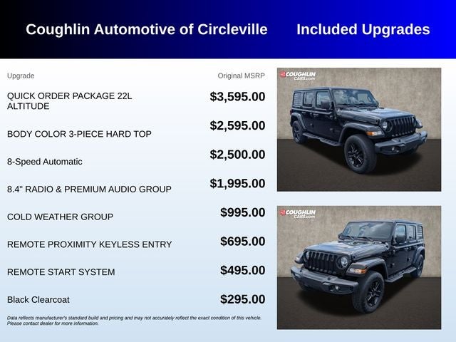 2021 Jeep Wrangler Unlimited Sahara Altitude