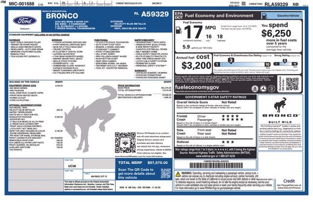 2024 Ford Bronco Big Bend