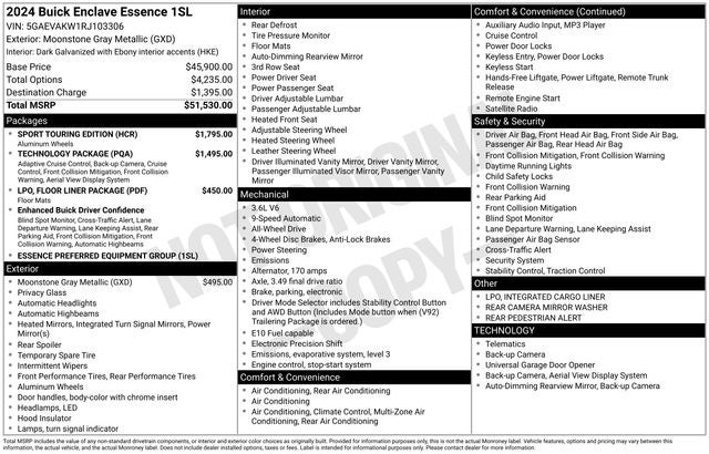 2024 Buick Enclave Essence