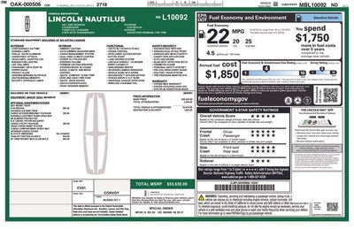 2021 Lincoln Nautilus Reserve