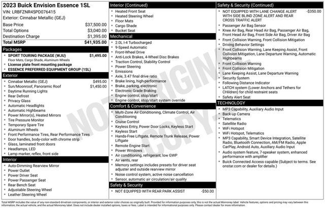 2023 Buick Envision Essence