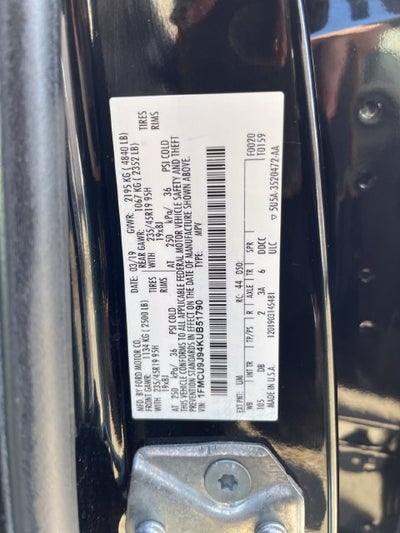 2019 Ford Escape Titanium