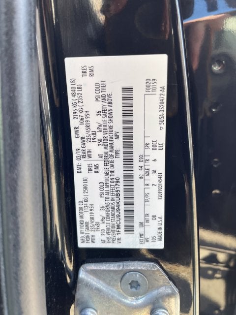 2019 Ford Escape Titanium