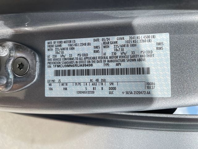 2024 Ford Escape ST-Line