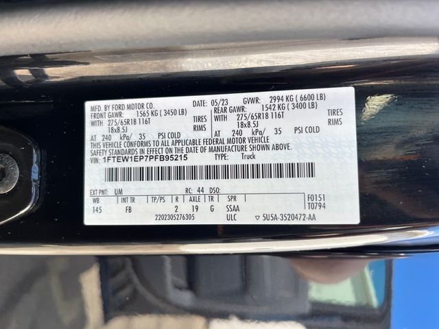 2023 Ford F-150 XLT