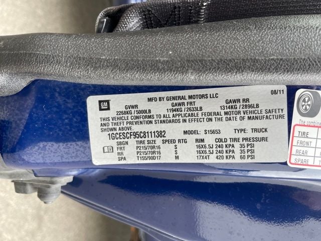 2012 Chevrolet Colorado 1LT