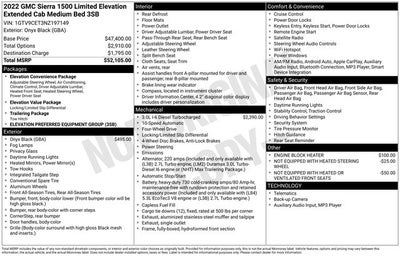 2022 GMC Sierra 1500 Limited Elevation