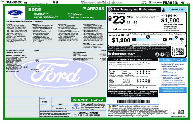 2023 Ford Edge SEL