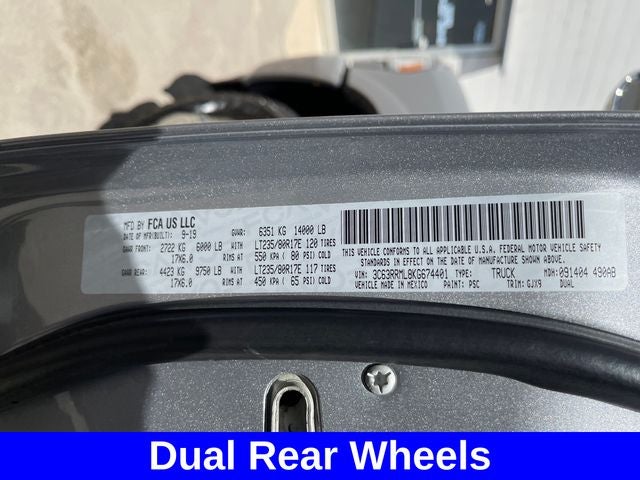 2019 RAM 3500 Laramie