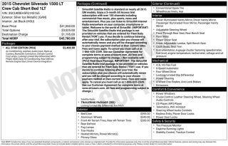 2015 Chevrolet Silverado 1500 LT LT1