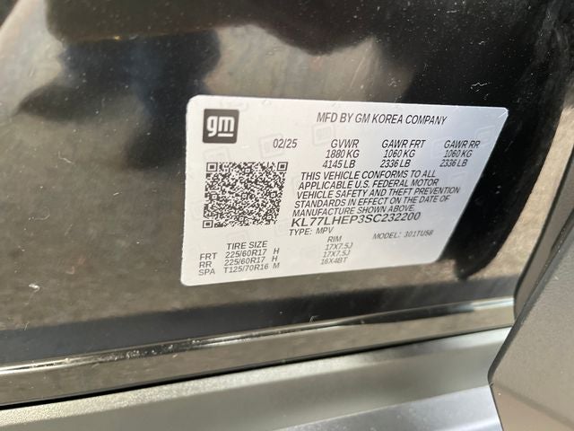 2025 Chevrolet Trax LT