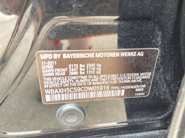 2012 BMW 5 Series 528i xDrive
