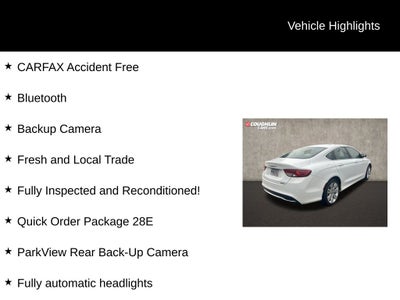 2015 Chrysler 200 Limited
