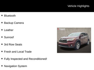 2015 Toyota Highlander XLE V6
