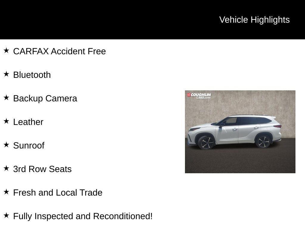 2022 Toyota Highlander XSE