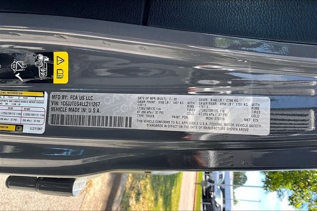 2020 Jeep Gladiator Mojave
