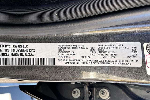 2022 RAM 1500 Rebel