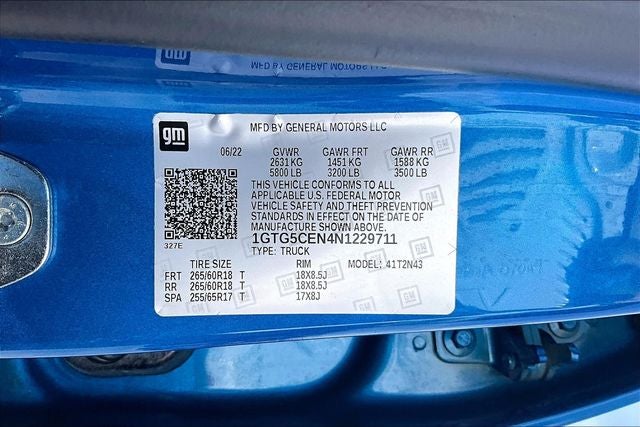 2022 GMC Canyon Elevation