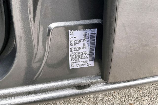 2025 Nissan Frontier SV