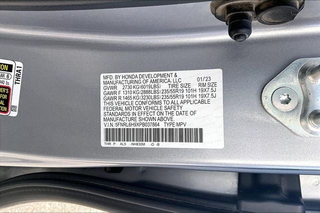 2023 Honda Odyssey Elite