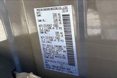 2025 Nissan Rogue Rock Creek