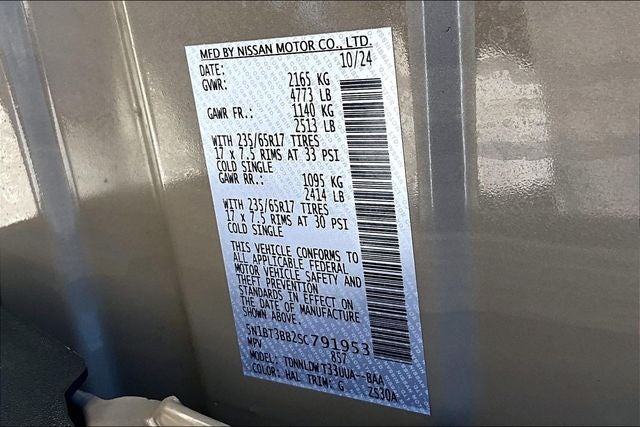 2025 Nissan Rogue Rock Creek