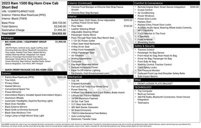 2023 RAM 1500 Big Horn/Lone Star