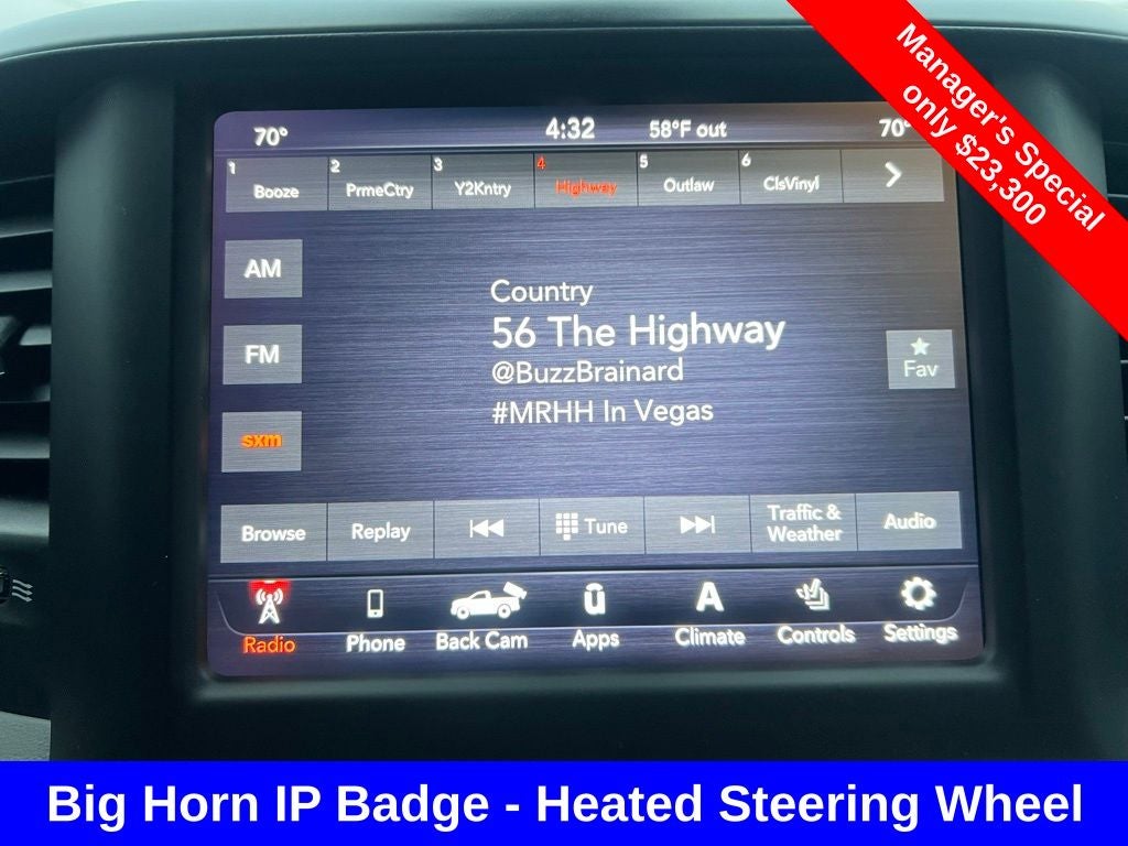 2020 RAM 1500 Big Horn/Lone Star Night Edition