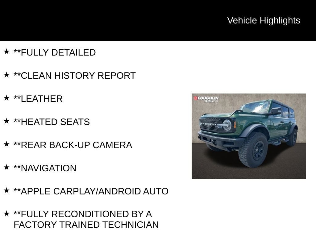 2024 Ford Bronco Wildtrak