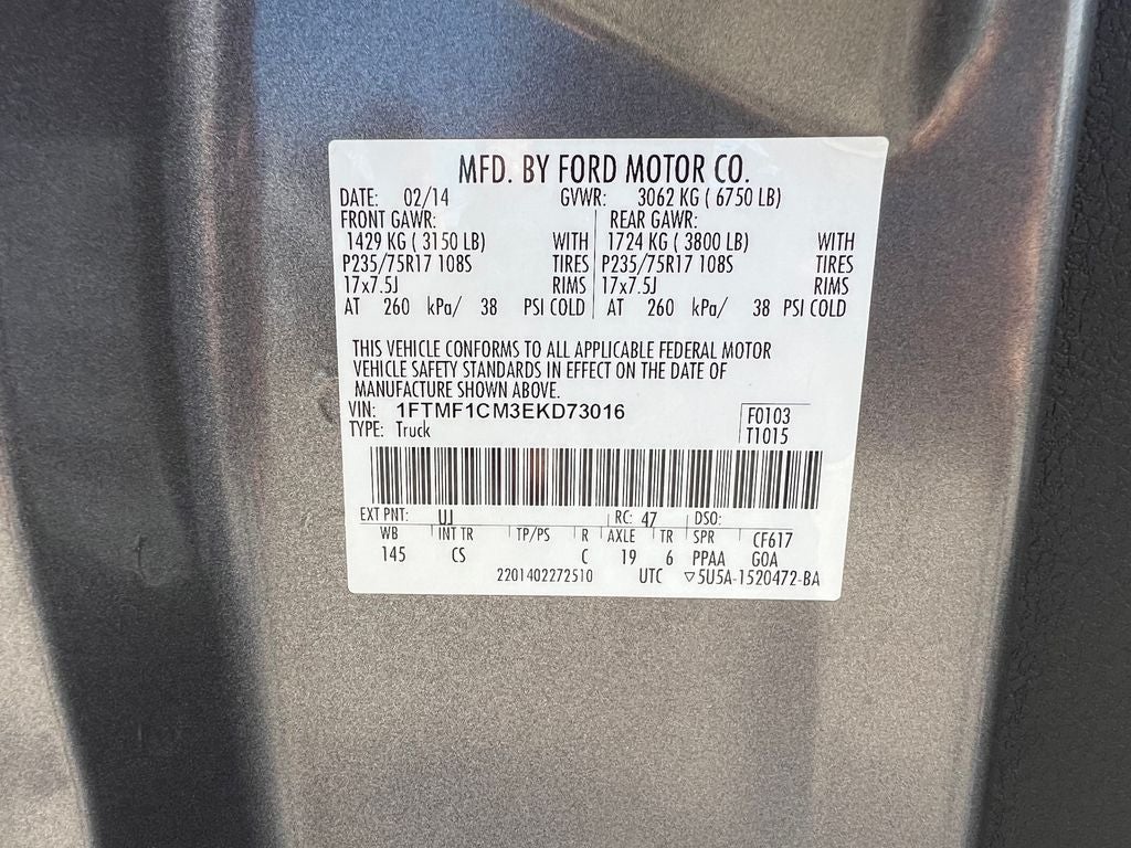 2014 Ford F-150 XL