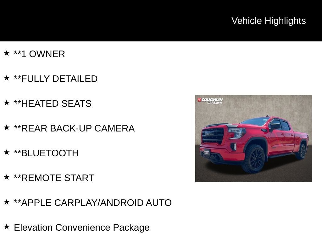 2022 GMC Sierra 1500 Limited Elevation