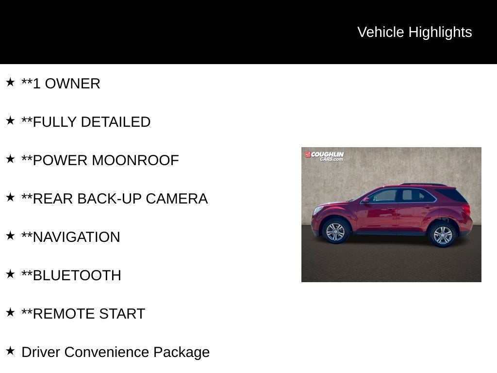 2014 Chevrolet Equinox LT 1LT