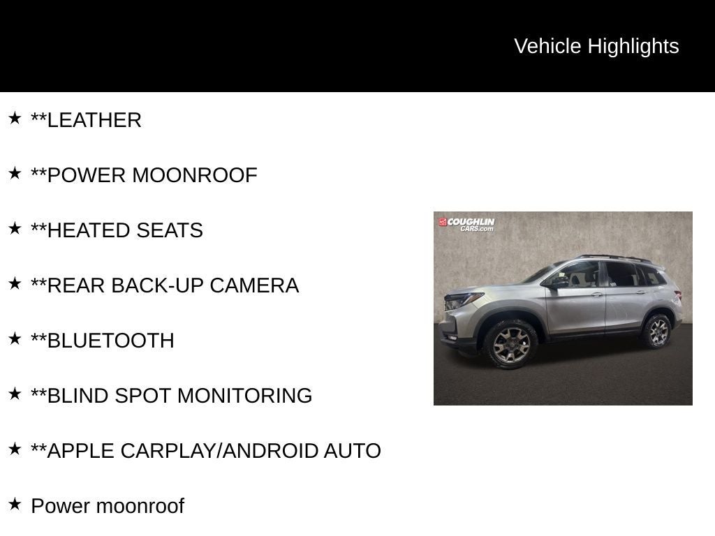 2022 Honda Passport TrailSport