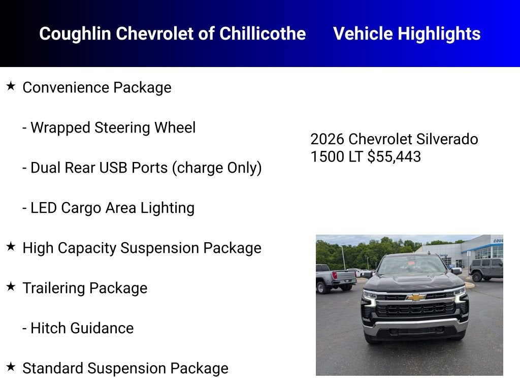 2026 Chevrolet Silverado 1500 LT
