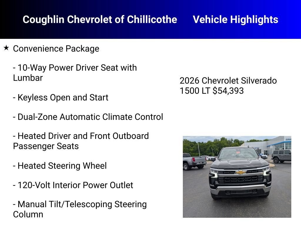 2026 Chevrolet Silverado 1500 LT