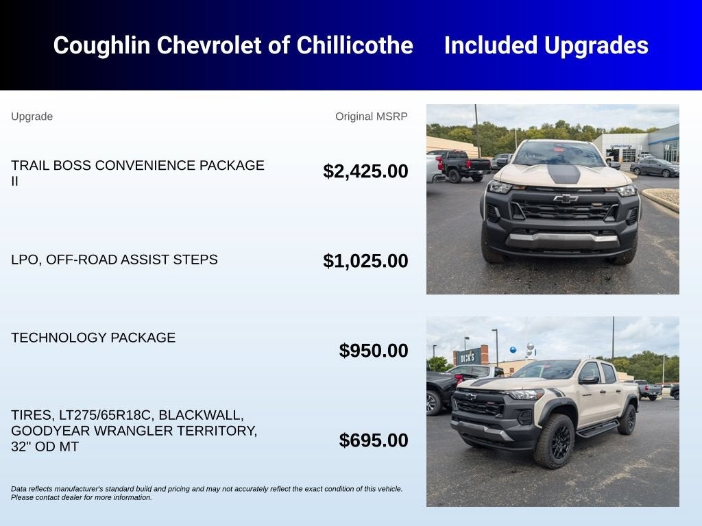 2026 Chevrolet Colorado Trail Boss