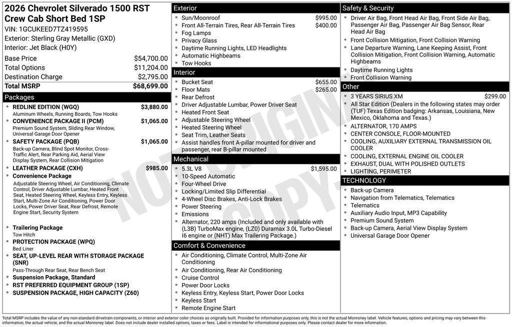 2026 Chevrolet Silverado 1500 RST - Photo 52