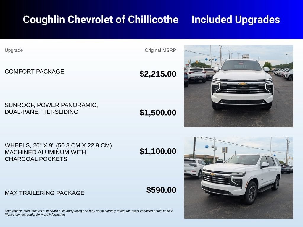 2026 Chevrolet Tahoe LT