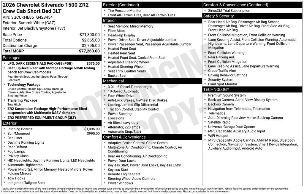 2026 Chevrolet Silverado 1500 ZR2 - Photo 52