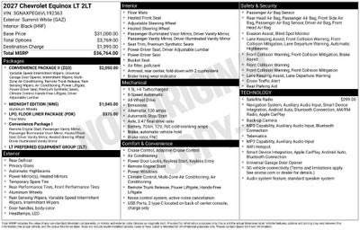 2027 Chevrolet Equinox LT